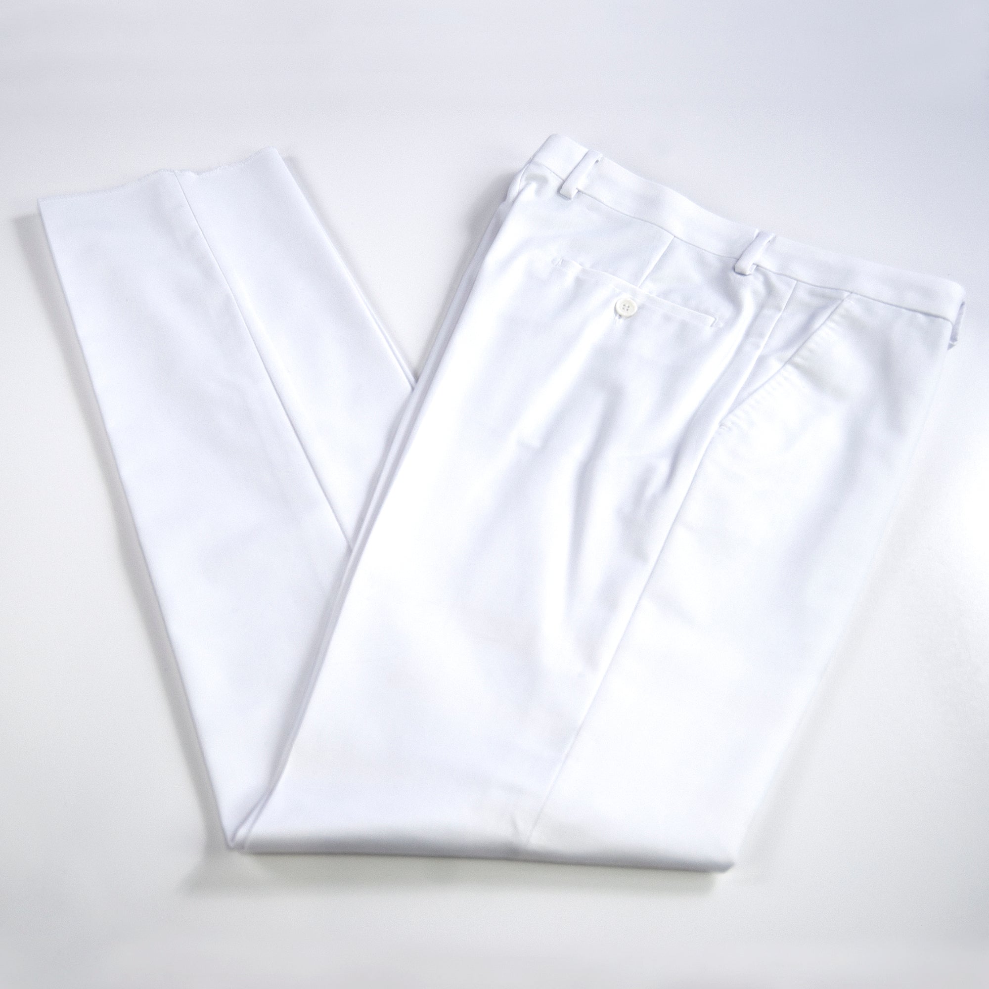 White 3-Piece Tailored-Fit Tuxedo with Shawl Lapel