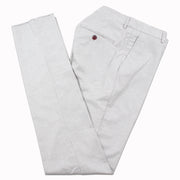 Men's Gray And Pink Windowpane Plaid 3-Piece Tailored-Fit Suit