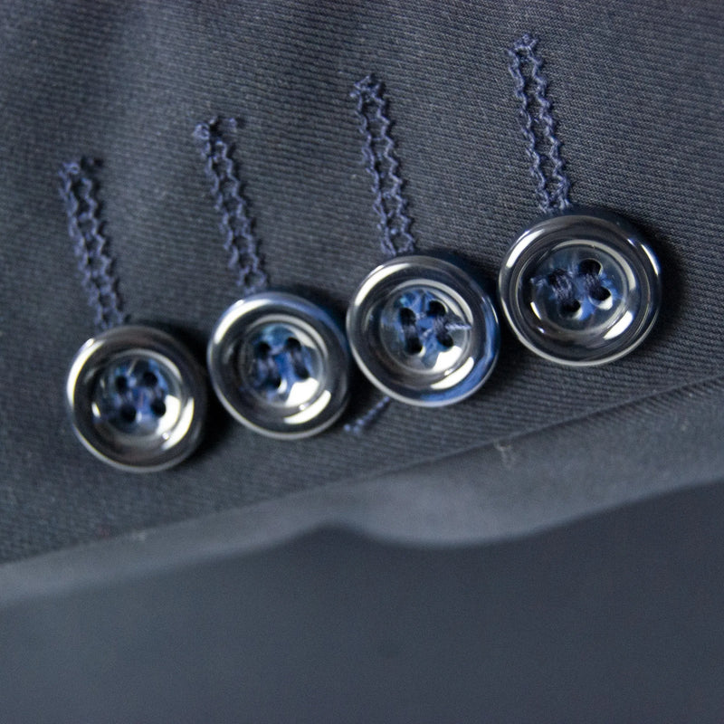 Navy Classic European 2-Piece Ultra Slim-Fit Suit