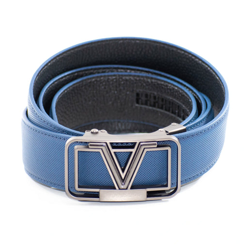 Men's Gunmetal Gray V Victory Belt Buckle