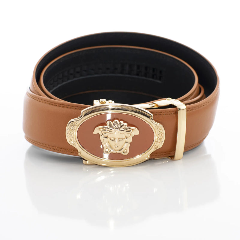 Floral Engraved Angelic Designer Belt Buckle