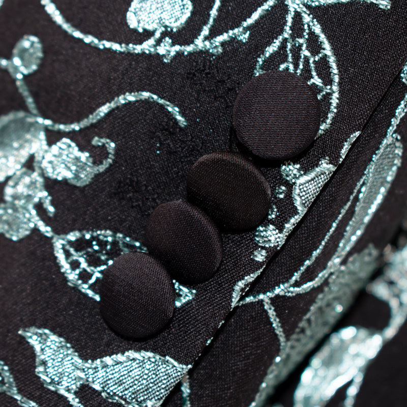 Dante | Kelly Green Paisley 3-Piece Tailored-Fit Tuxedo