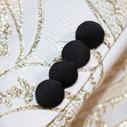 Men's Gold Paisley 3-Piece Tuxedo Cuffs