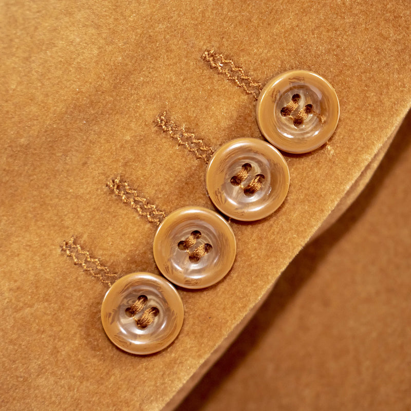 Gold Velvet Slim-Fit Dinner Jacket