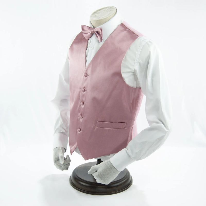 Solid Old Rose Vest