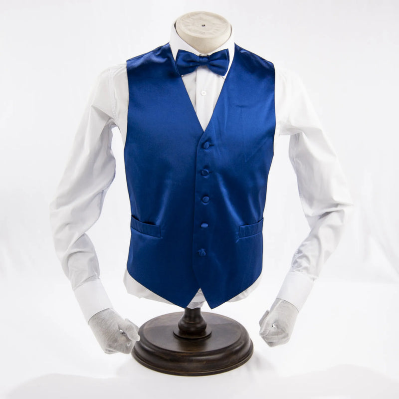 Solid Sapphire Vest