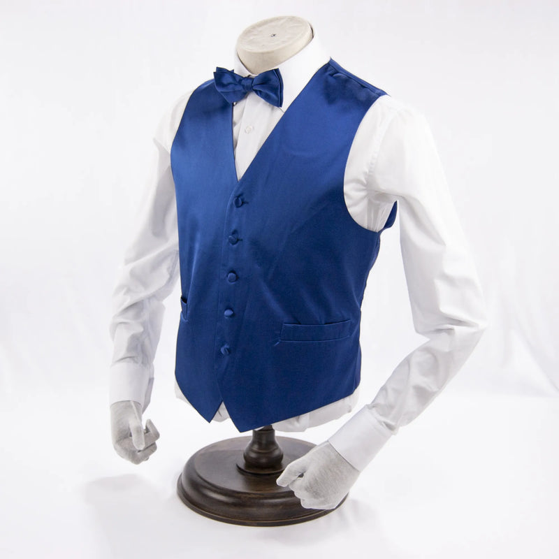 Solid Sapphire Vest